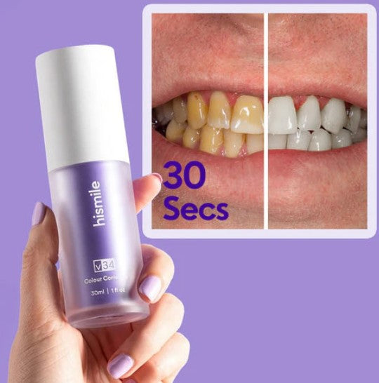 HiSmile V34 Teeth Whitening Purple Toothpaste