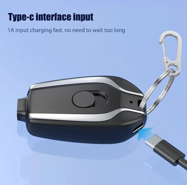 Portable Keychain Charger (1500 MaH)